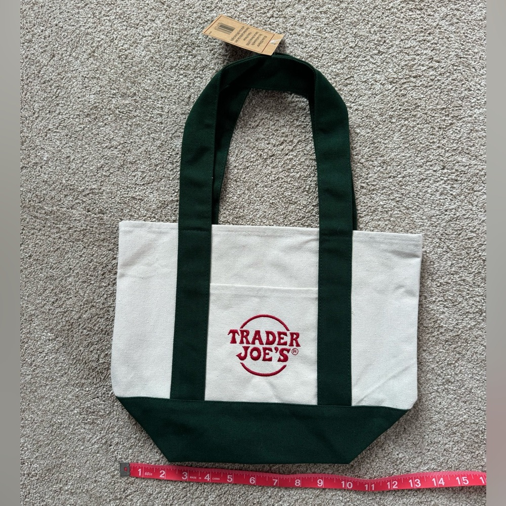 NWT Mini Trader Joe’s tote bag
